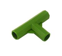 10Pcs 3 Way Tee 11mm PVC Fitting Build Heavy Duty Greenhouse Frame Furniture Connectors