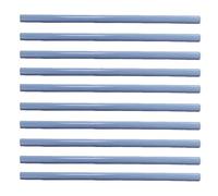 10Pcs 30.5x0.8cm Binding Bars Slide Grip, A4 Plastic Spine Bars, Blue Slide Binders for Home School Office Document Supplies