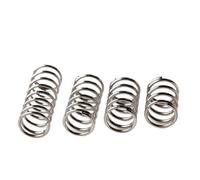 10Pcs 304 Stainless Compression Spring 1.5mm, 8-25mm OD 15-100mm DIY(100mm-10pcs,12MM_1.5MM)