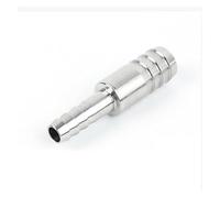 10pcs 304 Stainless Steel 2 Way Barbed Pipe Fitting Reducer Straight Connector Joint Hose Barb, for Home Garden Hose Connectors Accessories(20mm - 32mm)