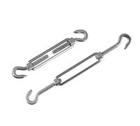 10pcs 304 Stainless Steel Awning Pad Eye Plates Hooks Sail Installation Turnbuckle S Hardware for Cables Wire Tensioner
