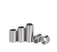 10PCS 304 Stainless Steel Bushings Sleeves - M3/M4/M5/M6/M8 CNC Precision Hollow Column Joints 2-20mm Length(M8x10 (10pcs),11mm (Length))