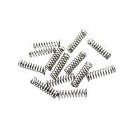 10Pcs 304 Stainless Steel Compression Springs - Wire Dia 1.6mm, OD 9mm-26mm, Length 10mm-50mm(15 mm x10 mm)