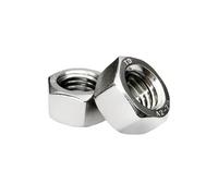10Pcs 304 Stainless Steel Hexagon Nuts M2 M3 M4 M5 M6 M8 Metric Thread Fasteners Hardware(M8)