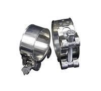 10pcs 304 Stainless Steel Hose Clamp Exhaust Air Water Pipes Clips Sealing Powerful Strength Repair Welding Tools(26-28mm)