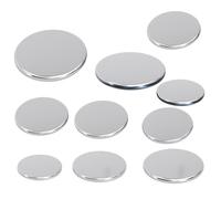 10Pcs 304 Stainless Steel Round Plate Sheet Diameter 20mm-28mm Metal Solid Flat Disc Blank Thickness 2mm For DIY Crafts Industrial Stamping(2mmx28mm)