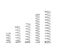 10pcs 304 Stainless Steel Size Spring Shock Absorption Precision Compression Spring Strong Return Diameter 1.2mm(90mm,12mm)
