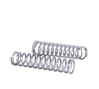 10Pcs 304 Stainless Steel Spiral Return Compression Spring Wire Diameter 1.2mm Outer 6-22mm Length 50/55mm(12mm,50mm)