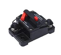 10pcs 30A 40A 50A 60A 70A 80A 100A 120A 150A 200A 250A 300A AMP Circuit Breaker Fuse Reset 12-48V DC Car Boat Auto Waterproof(100a)