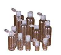 10pcs 30ml 50ml 60ml 100ml 120ml Plastic Squeeze Bottle With Flip Cap PET Lotion Shampoo Empty Cosmetic For Lotion Shampoo(50ml)