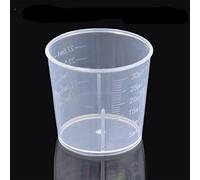 10pcs 30ml Plastic Liquid Measuring Cups Transparent Clear Plastic Graduated Kitchen Cooking Medicine Measure Tool