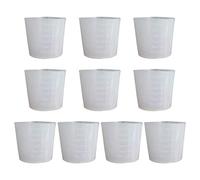 10Pcs 30ml Resin Cup Non-Stick Silicone Silicone Measuring Mixing with Precise Scale for Jewelr Jewelry Making Tools