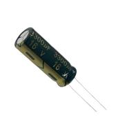 10pcs-30pcs 16V 3300UF 10 * 25 Low ESR/Impedance high frequency aluminum electrolytic capacitor size 10 * 25MM 3300UF 16V 20%(10PCS)