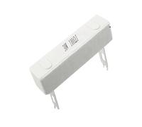 10PCS 30W Ceramic Cement Resistor 0.1R 0.5R 1R 1.5R 2R 2.5R 3R 3.3R 4R 5R 6R 8R 10R 15R 20R 30R 50R 100R 150R 200R 300R 500R 1K(15R)