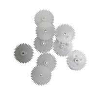 10pcs 322A Plastic Pinion 2mm Tight Shaft DIY Model Gear 0.5 Module 32 Teeth Cylindrical Gear 0.5M 32T Reduction Wheel motor transmission