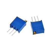 10PCS 3296 potentiometer Kit High Precision 3296W Variable Resistor 100R -1M 200R 500R 1k 2k 5K 10K 20K 50K 100K 200k 500k(100 Ohm)
