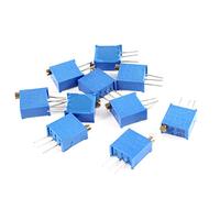 10Pcs 3296W-202 Variable Resistors 2K ohm High Precision Variable Potentiometers Resistor Potentiometer AMNzOgOdL