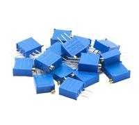 10PCS 3296W potentiometer precision adjustable resistance multi-turn trimming 2M Ohm Capacitance Meters