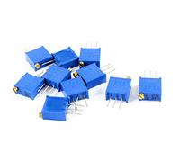 10Pcs 3296W Variable Resistors 201 200 ohm High Precision Variable Potentiometers Resistor Potentiometer AMNzOgOdL
