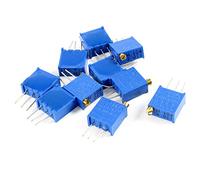 10Pcs 3296W104 Variable Resistors 100K ohm High Precision Variable Potentiometers Resistor Potentiometer AMNzOgOdL