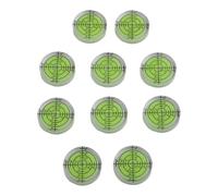 10pcs 32x7mm for Round Bubble Level Vial Meter Wall Mount | 10 Pack Circular Level Vials 32x7mm Clear Acrylic Camera Frame