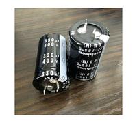 10pcs 330uF 400V GU Series 25x40mm 400V330uF Snap-in PSU Aluminum Electrolytic Capacitor Capacitance Meters