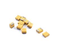 10Pcs 3528-19 B Type 100uF 6.3V Chip Tantalum Capacitors(10Pcs 3528-19 B Typ 100uF 6,3 V Chip-Tantal-Kondensatoren Electronic Accessories