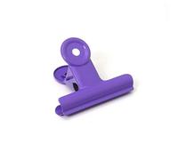 10Pcs 38MM Round Metal Grip Clips Silver Clip Stainless Steel Ticket Supplies Black/Red/Orange/Blue/Green(Purple)