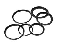 10pcs 39-40.5 43-62 43-67 43.5-46 43.5-49 46-62 46-67 46-72 46-77 48-49mm Metal Step Up Rings Lens Adapter Filter Set(10pcs 43.5-46mm)