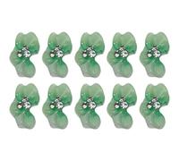 10pcs 3D Flower Nails Charm, Colorful Resin Art 3D Charm for Accessories