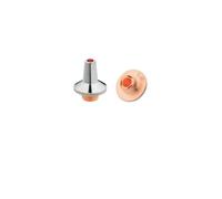 10PCS 3D Laser Nozzle M8 Dia.15mm Height 19mm Cutting Single & Double Layer for Fiber Machine Laser Nozzle(2.0mm,Double Layers)