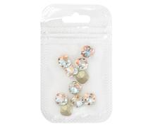10pcs 3D Pointed Bottom Rhinestones for Decoration Nails Art Projects Embellishments