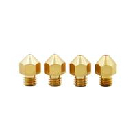 10PCS 3D Printer MK8 Brass Large Diameter Nozzle Extrusion Head 1.0 .2 .5mm .75/3mm Accessories(2.0MM 3.0MM)