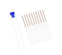 10Pcs 3D Printer Nozzle Maintenance Flexible Steel Needle for Cleaning 3D Printer Nozzle Through Holes