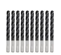 10pcs 3mm-12.5mm M35 HSSCO Cobalt TiAlN Drill Bits HSS 3 Flutes Twist Drill Bit For Stainless Steel(7mm 10pcs)