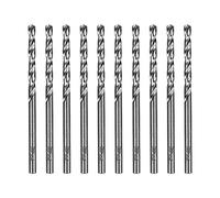 10pcs 3mm Metal Drill Bits, Cobalt Drill Bits,Hss Drill Bits,M35 Hss Gold Cobalt Jobber Drill Bit Set, Metric High Speed Steel for Drilling Stainless Steel & Hard Metal, Cast Iron, Copper, Aluminum