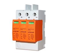 10pcs/ 3P DC1000V SPD Lightinig Protector Surge Protector Device/DC Surge Suppressors with Remote Signal Automatic switch