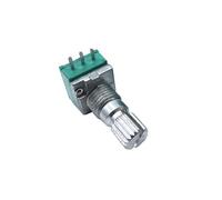 10pcs 3pin RK097N B1K/5K/10K/20K/50K/100K/500K Single Linked Potentiometer Audio Amplifier Seal Potentiometer Handle length 15mm NWPNLXEA(50K Ohm)