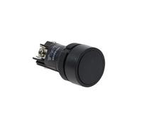 10Pcs 3Terminal 22MM Momentary Push Button Switch Red Green Blue Yellow Black White Pushbutton Switch IDGTTLDF(2P)