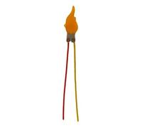 10PCS 3V LED Flame Effect Light Bulb 2200K Diode for Birthday Party Decor(10Pcs)