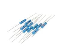 10pcs 3W 0.1R-910K metal film resistor five color ring 6.2R 62R 620R 6.2K 62K 620K 6R2 62 620 ohm RK accuracy 1% resistance(MF 3W 390R 10pcs)