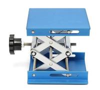 10Pcs 4-Inch Aluminum Alloy Scissor Lift Jack, Foldable Platform, Height Adjustable Lifting Table for Science Experiments & Equint