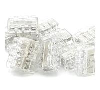 10pcs 4-Way Push In Terminals Wire Connectors HelaCon Plus Mini