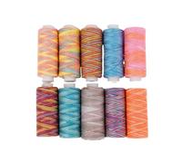 10pcs 40/2S Hand Sewing Thread 300 Yards Machine Set For DIY Household Use