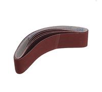 10Pcs 40 to 1000 Grit 533x50mm Sanding Belt for Angle Grinder Belt Sander Attachment