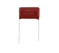 10PCS 400V105 1UF Pitch 20MM 400V 105 1000NF CBB Polypropylene film capacitor PKNVKZIDK