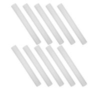 10pcs 40cm White Floral Foam Rods for Wreaths, Stems | Paintable Polystyrene Material, Cylindrical Shape, Supports Flower Arrangements, Suitable for Teachers, Event Planners