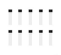 10Pcs 41F Bipolar Hall Effect Sensor | Motor Position Detector for E-For Bike Robotics Auto | 4.5V-24V High Accuracy Switch | Black