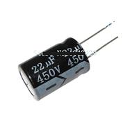 10pcs 450V22UF 16x25mm 22UF 450V 16 * 25 electrolytic capacitor