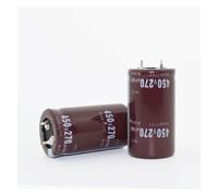 10pcs 450V270UF 270UF 450V Electrolytic capacitor 25 * 45mm Capacitance Meters